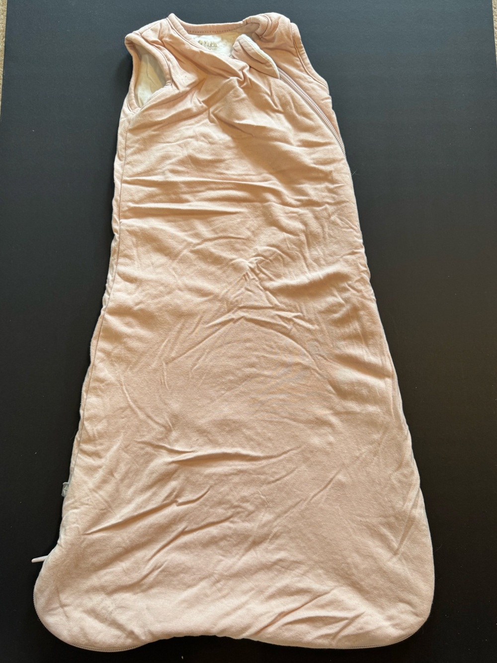 Kyte BABY Soft Blush Pink Sleeveless Sleep Sack, 1.0 tog